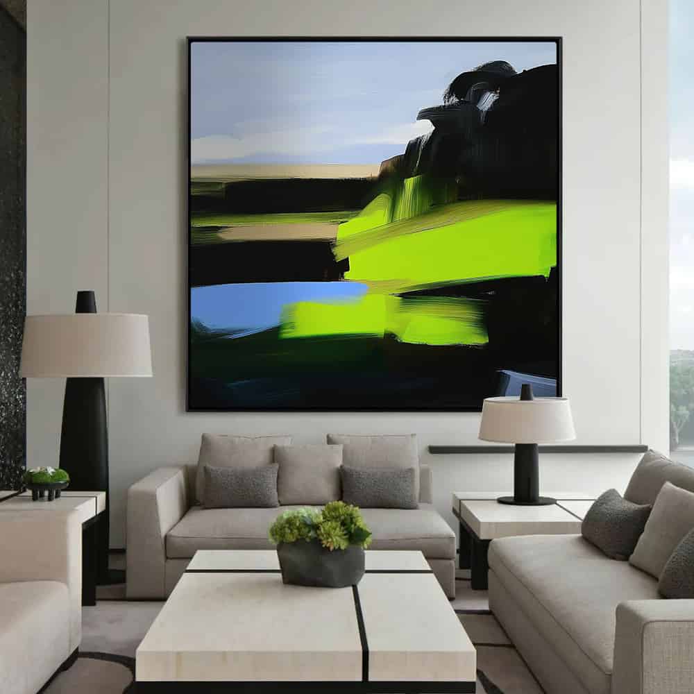 LANDSCAPE ART "VERDANT BRINK"