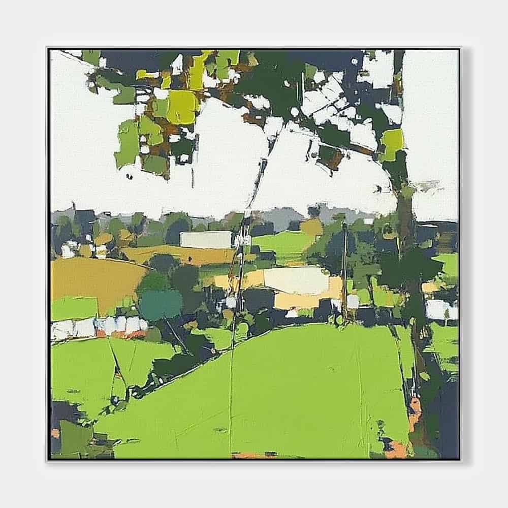 LANDSCAPE ART "VERDANT MEMORY"