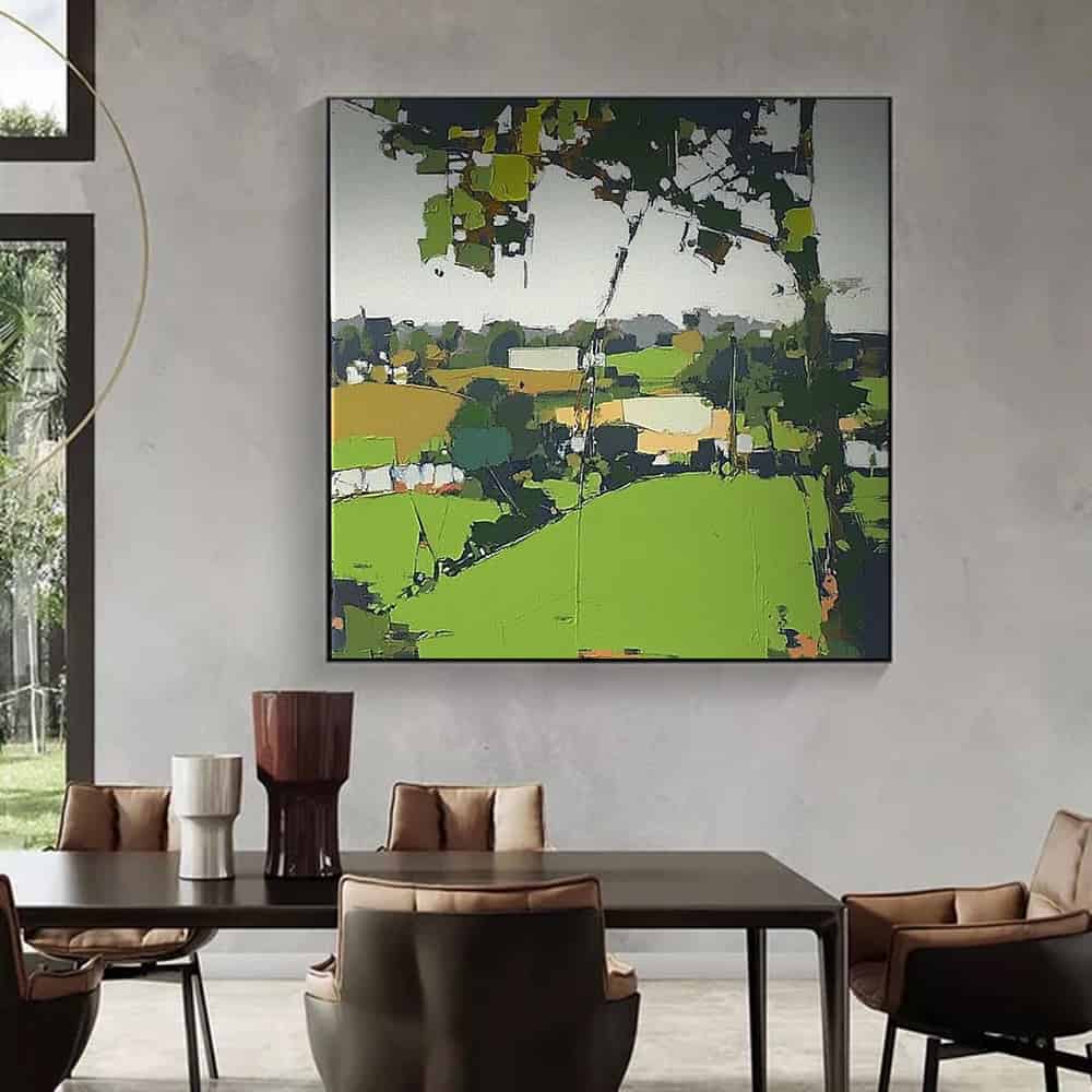 LANDSCAPE ART "VERDANT MEMORY"