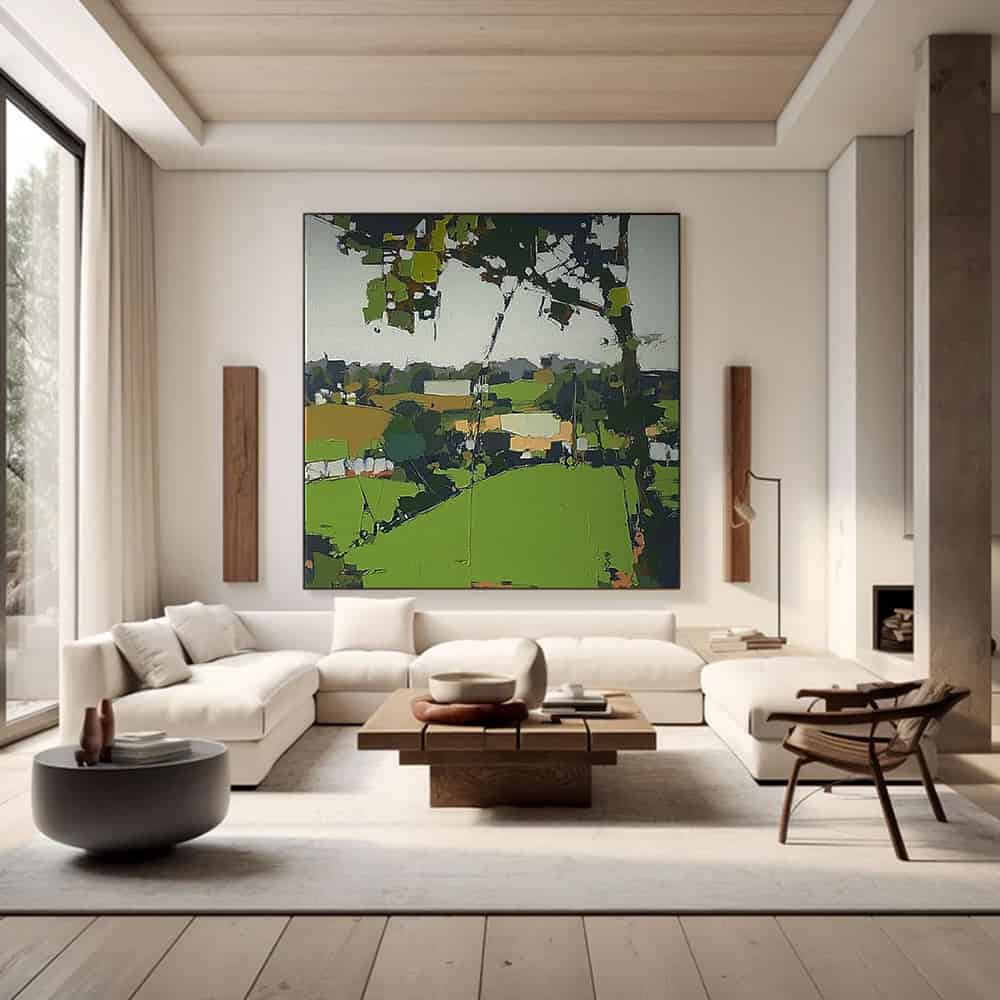LANDSCAPE ART "VERDANT MEMORY"