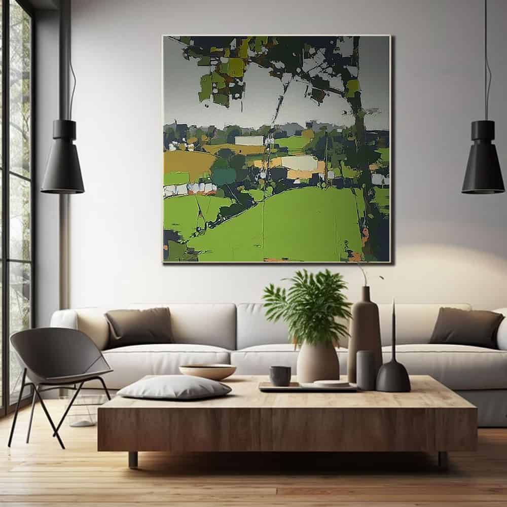 LANDSCAPE ART "VERDANT MEMORY"