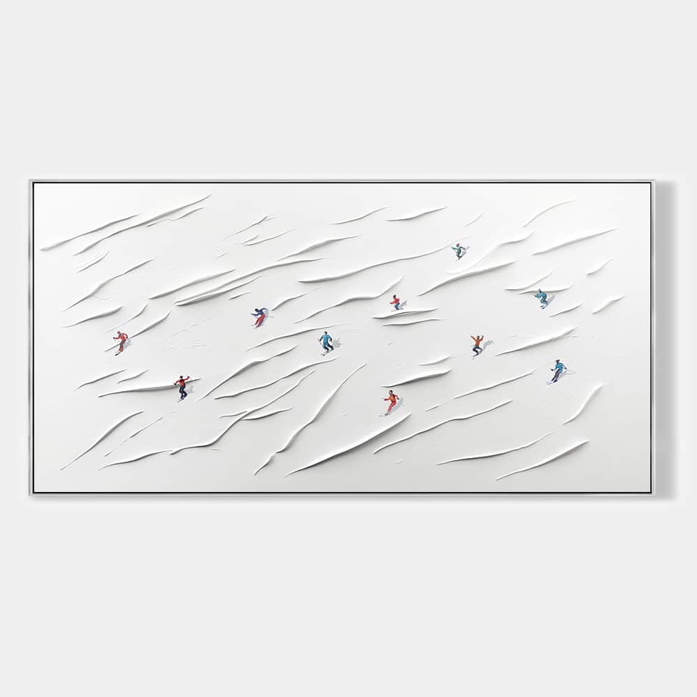 MINIMALIST ART "ALPINE DANCE"