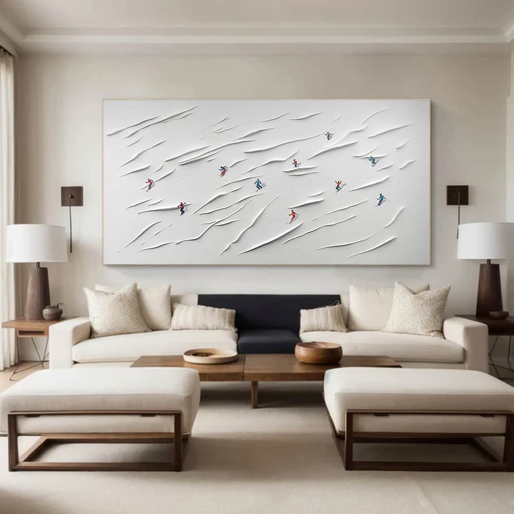 MINIMALIST ART "ALPINE DANCE"