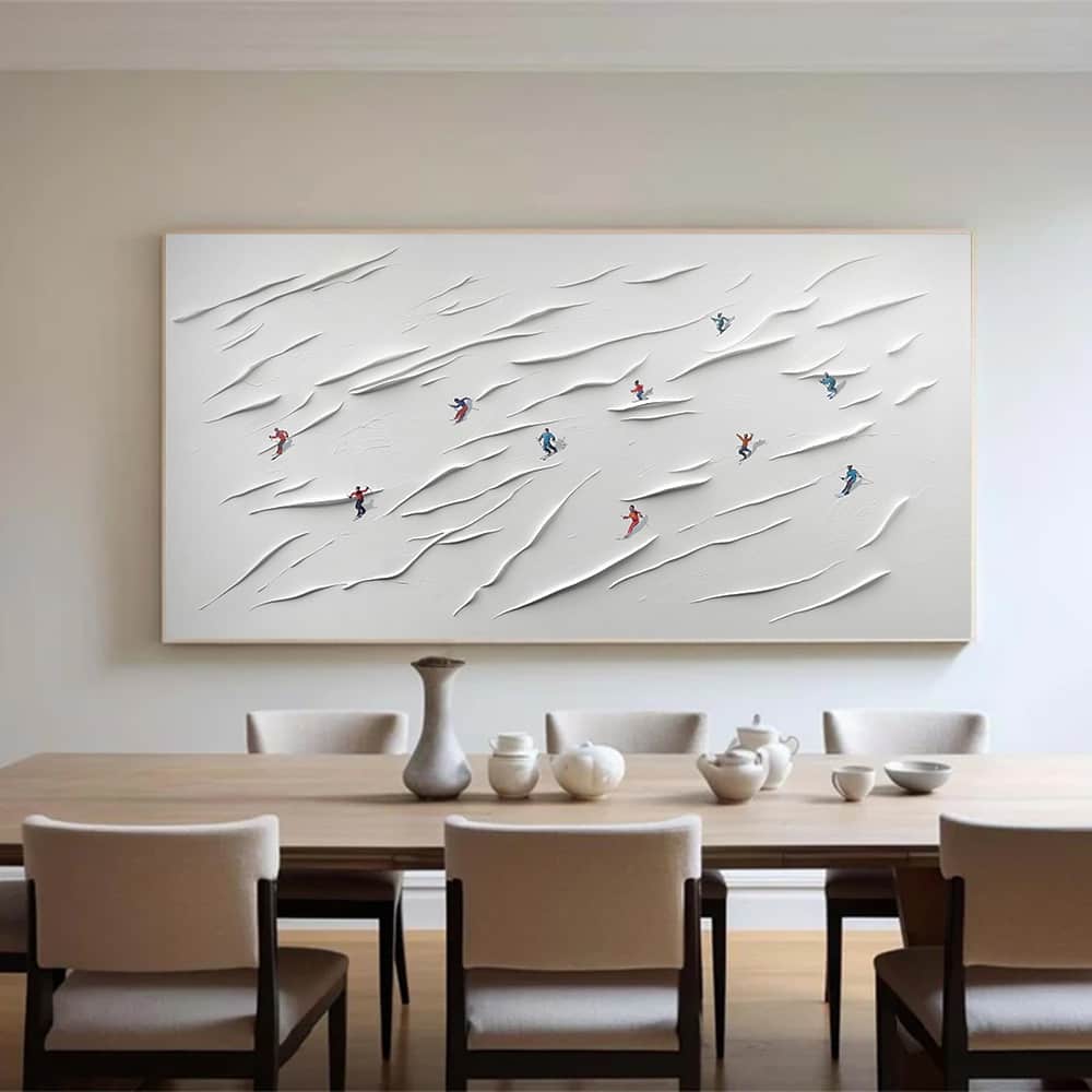 MINIMALIST ART "ALPINE DANCE"
