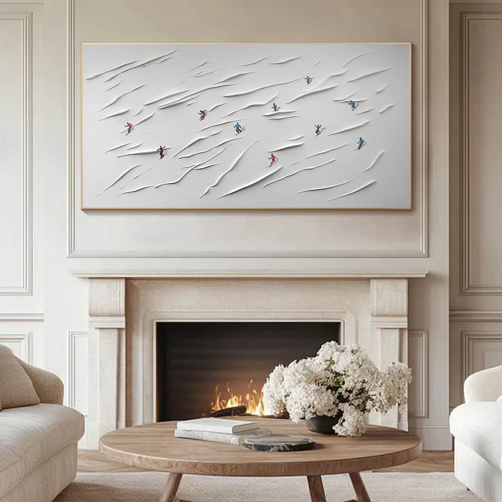 MINIMALIST ART "ALPINE DANCE"