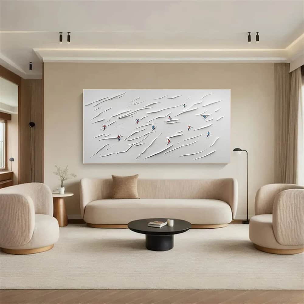 MINIMALIST ART "ALPINE DANCE"
