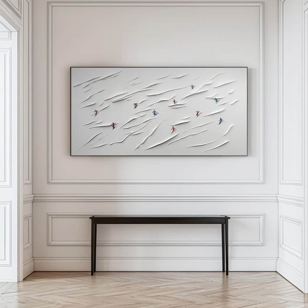 MINIMALIST ART "ALPINE DANCE"