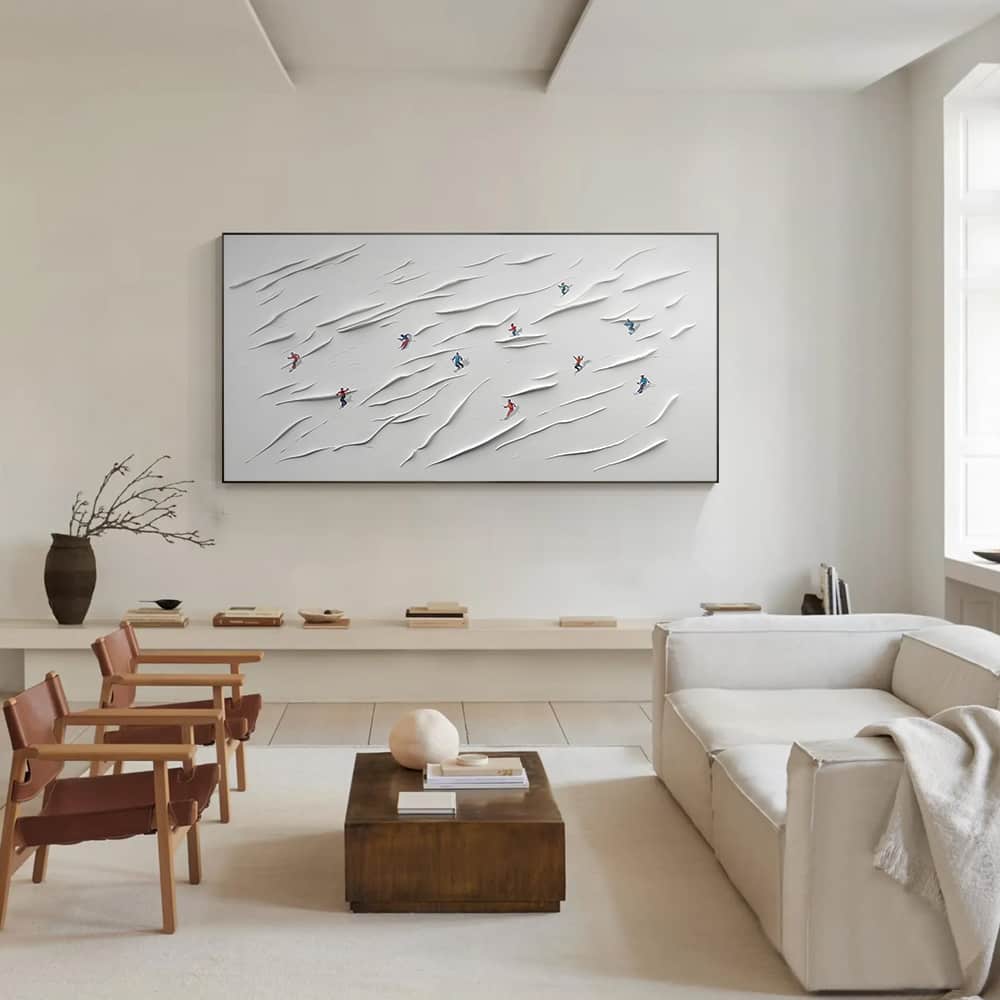 MINIMALIST ART "ALPINE DANCE"