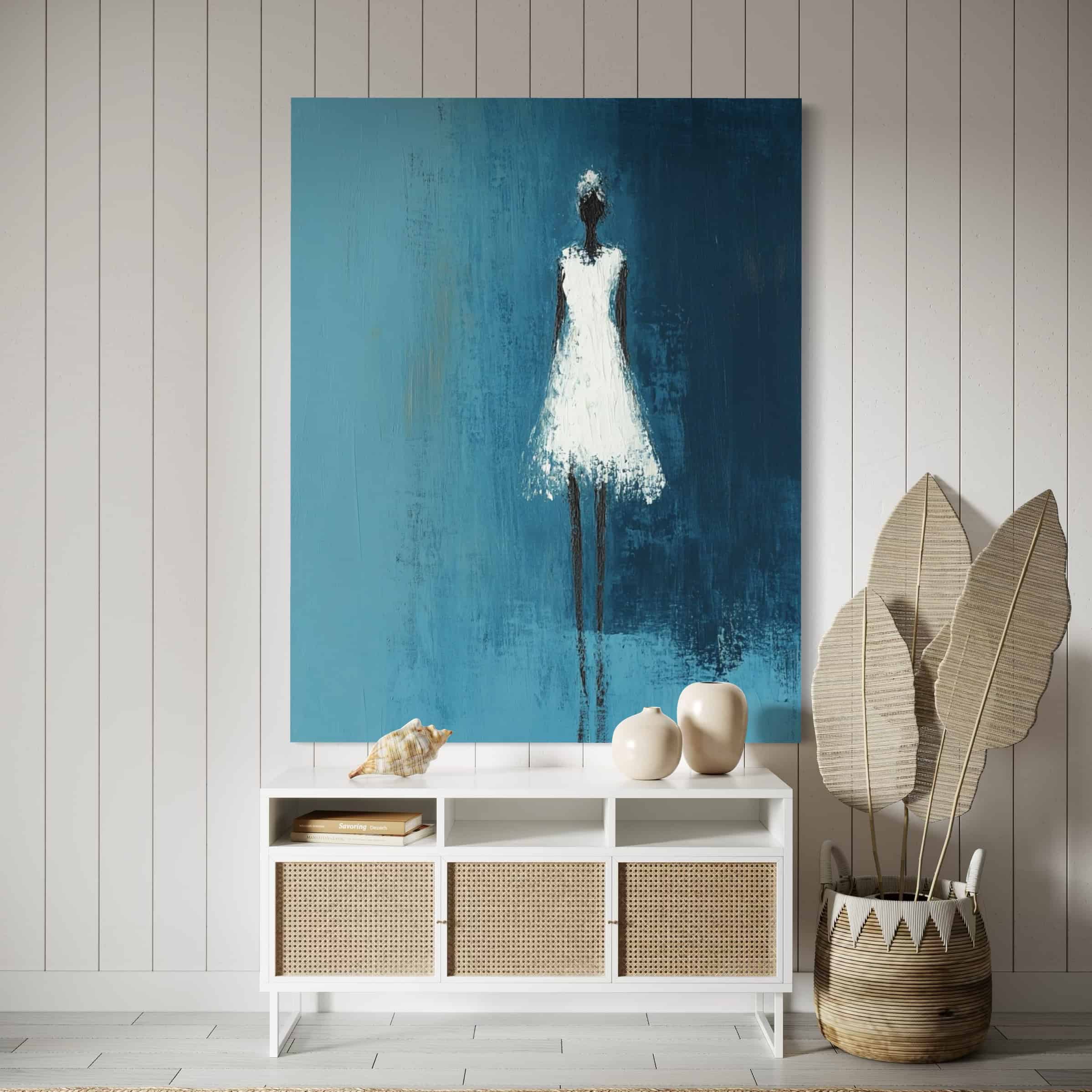 MINIMALIST ART: "AQUA DREAM"