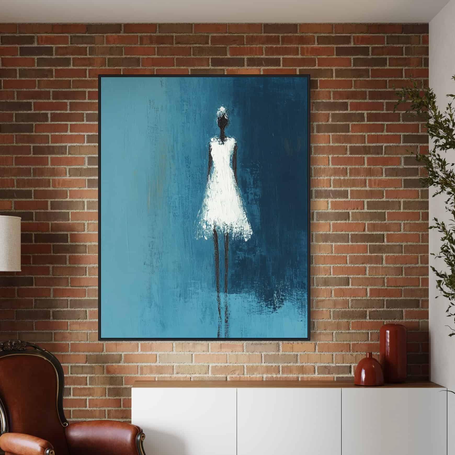 MINIMALIST ART: "AQUA DREAM"