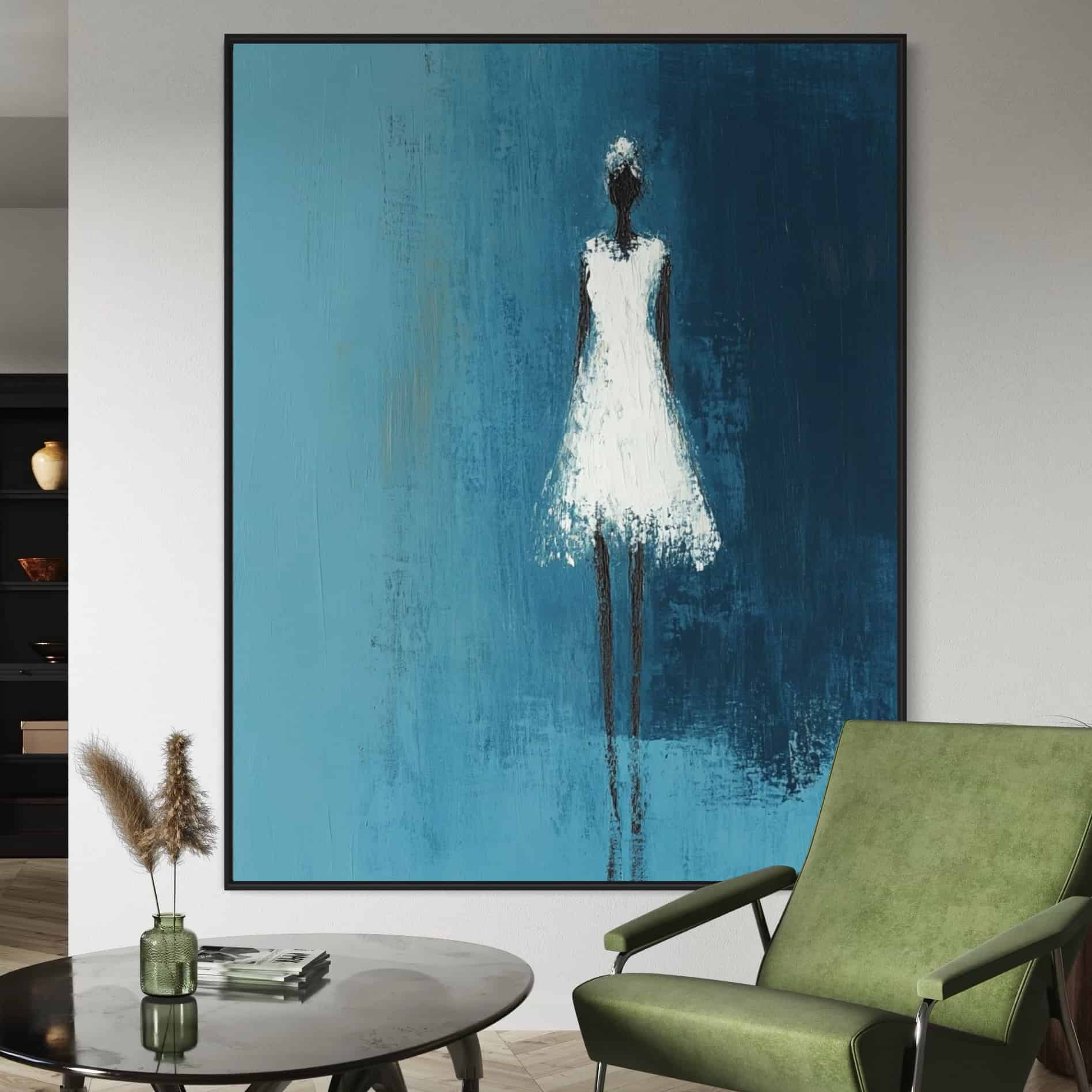 MINIMALIST ART: "AQUA DREAM"