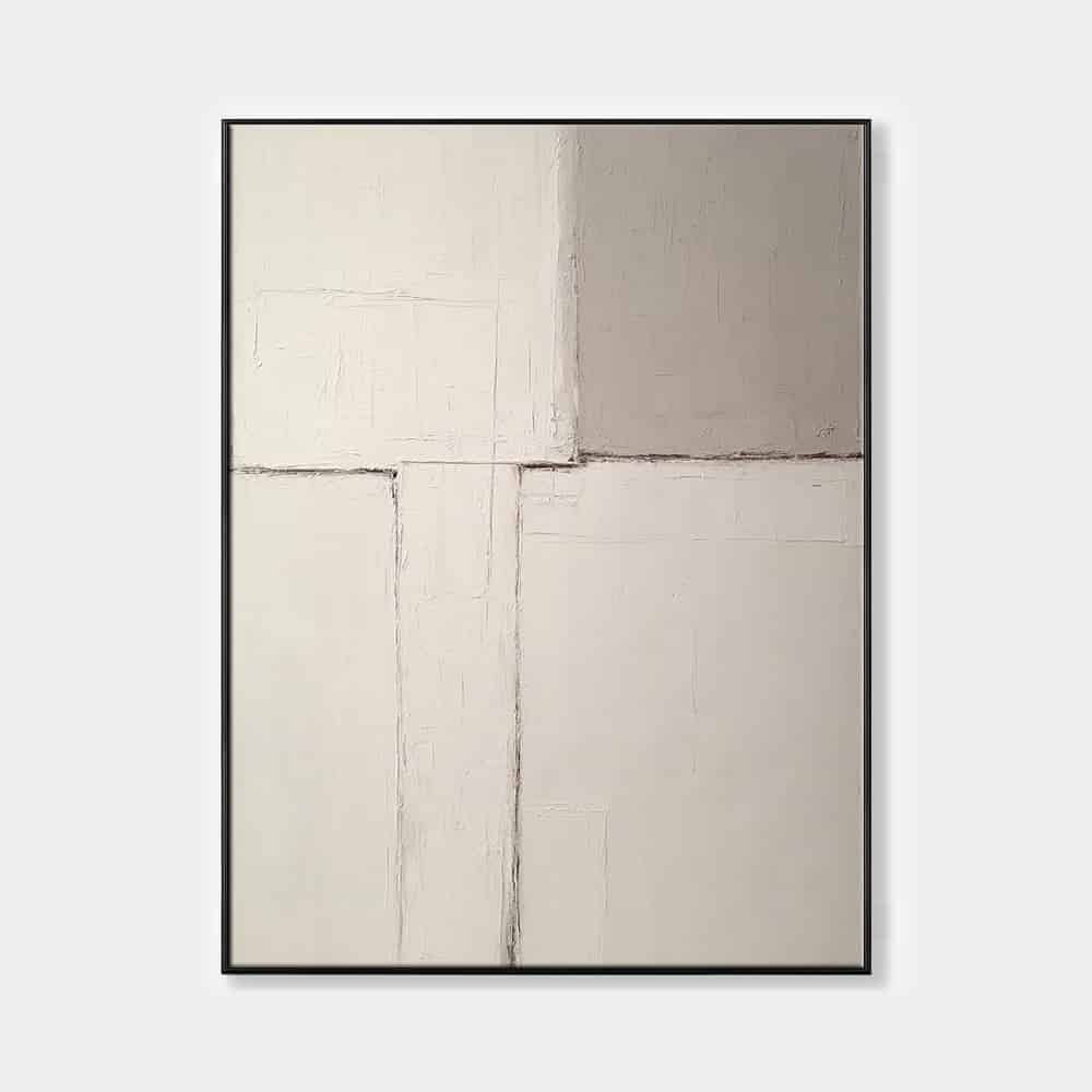 MINIMALIST ART "ASSEMBLED SILENCE"