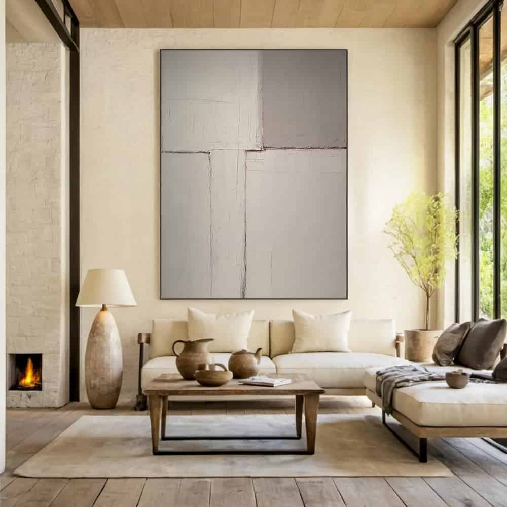 MINIMALIST ART "ASSEMBLED SILENCE"