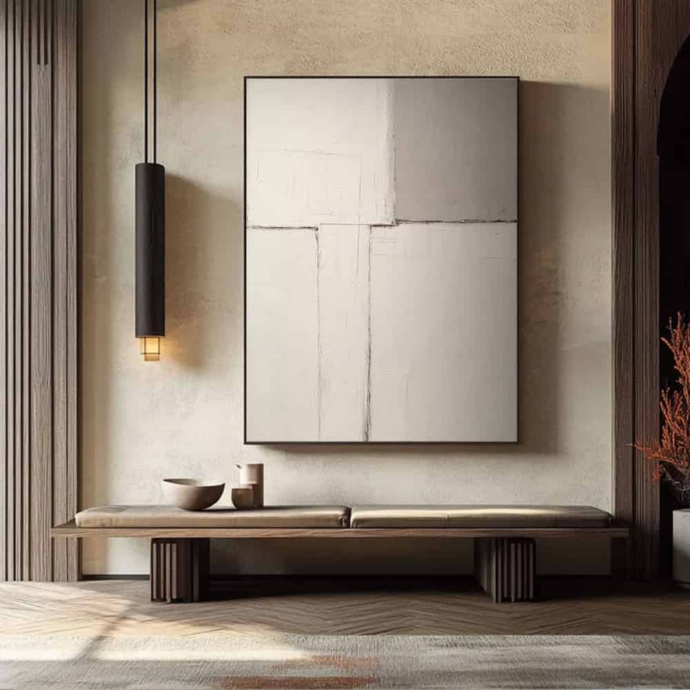 MINIMALIST ART "ASSEMBLED SILENCE"