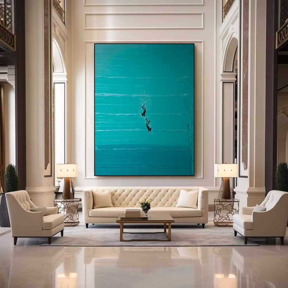 MINIMALIST ART "DEEP DIVE"