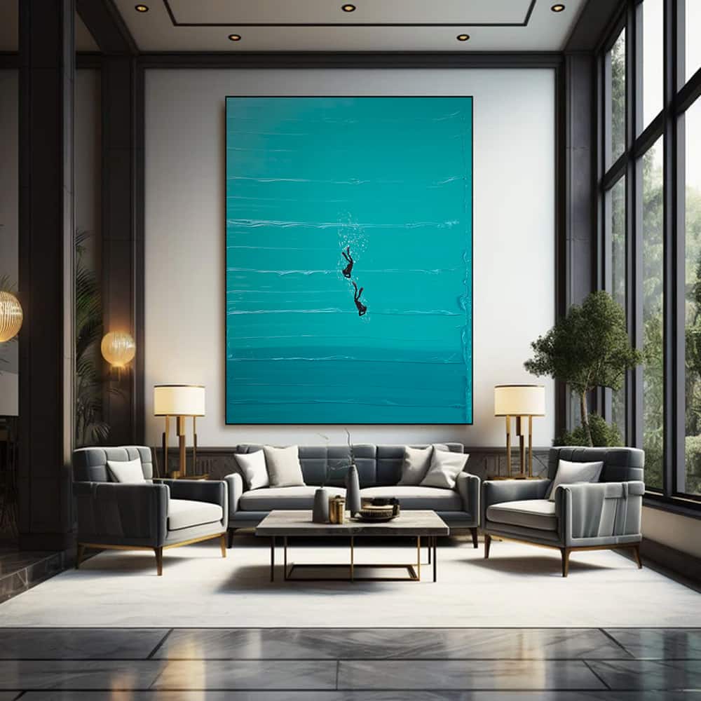 MINIMALIST ART "DEEP DIVE"