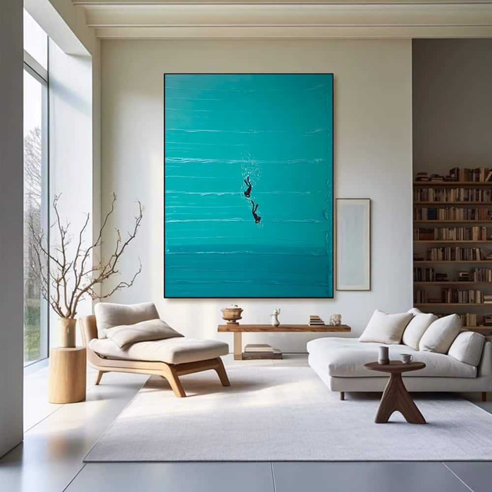 MINIMALIST ART "DEEP DIVE"
