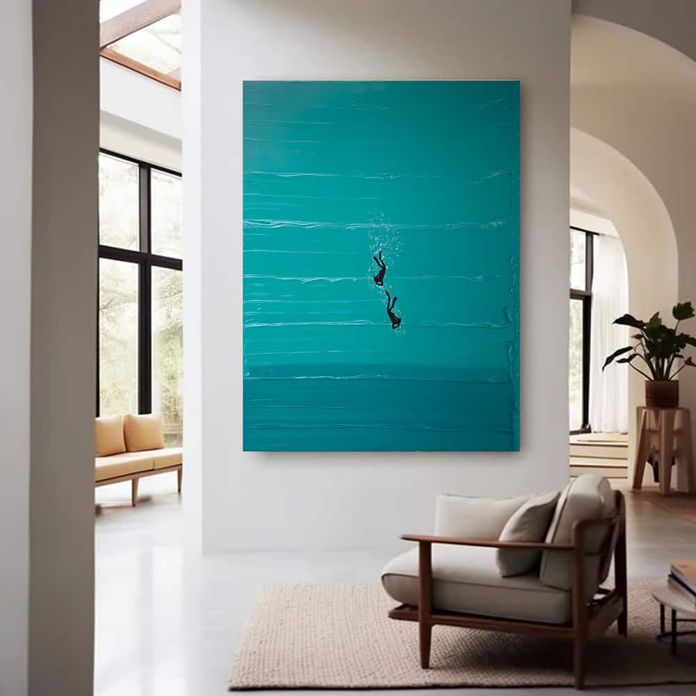 MINIMALIST ART "DEEP DIVE"