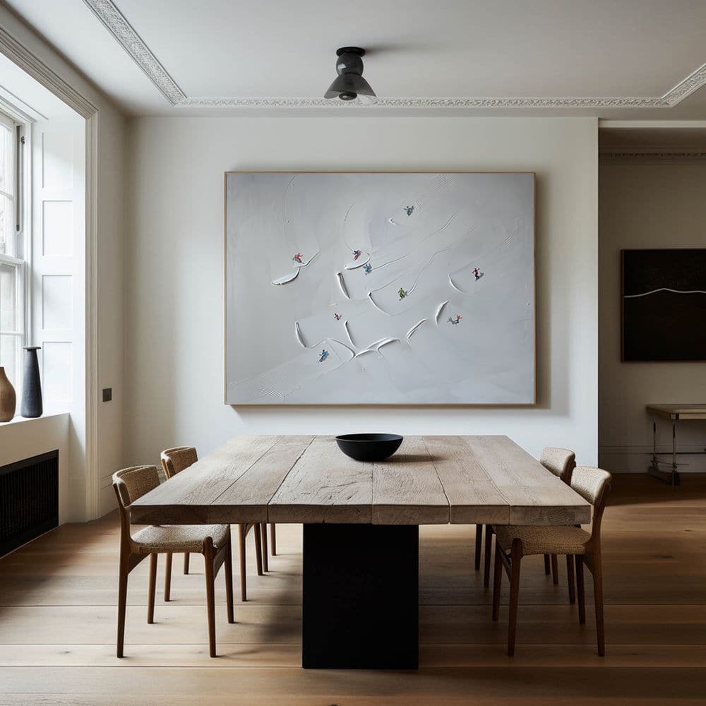 MINIMALIST ART "FRAGMENTED DESCENT"