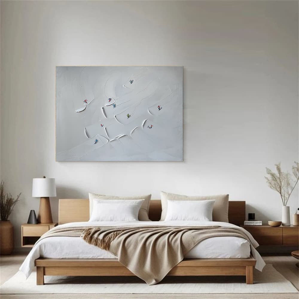 MINIMALIST ART "FRAGMENTED DESCENT"
