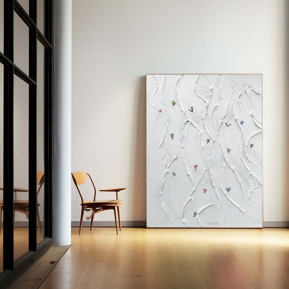 MINIMALIST ART "SERPENTINE BALLET"