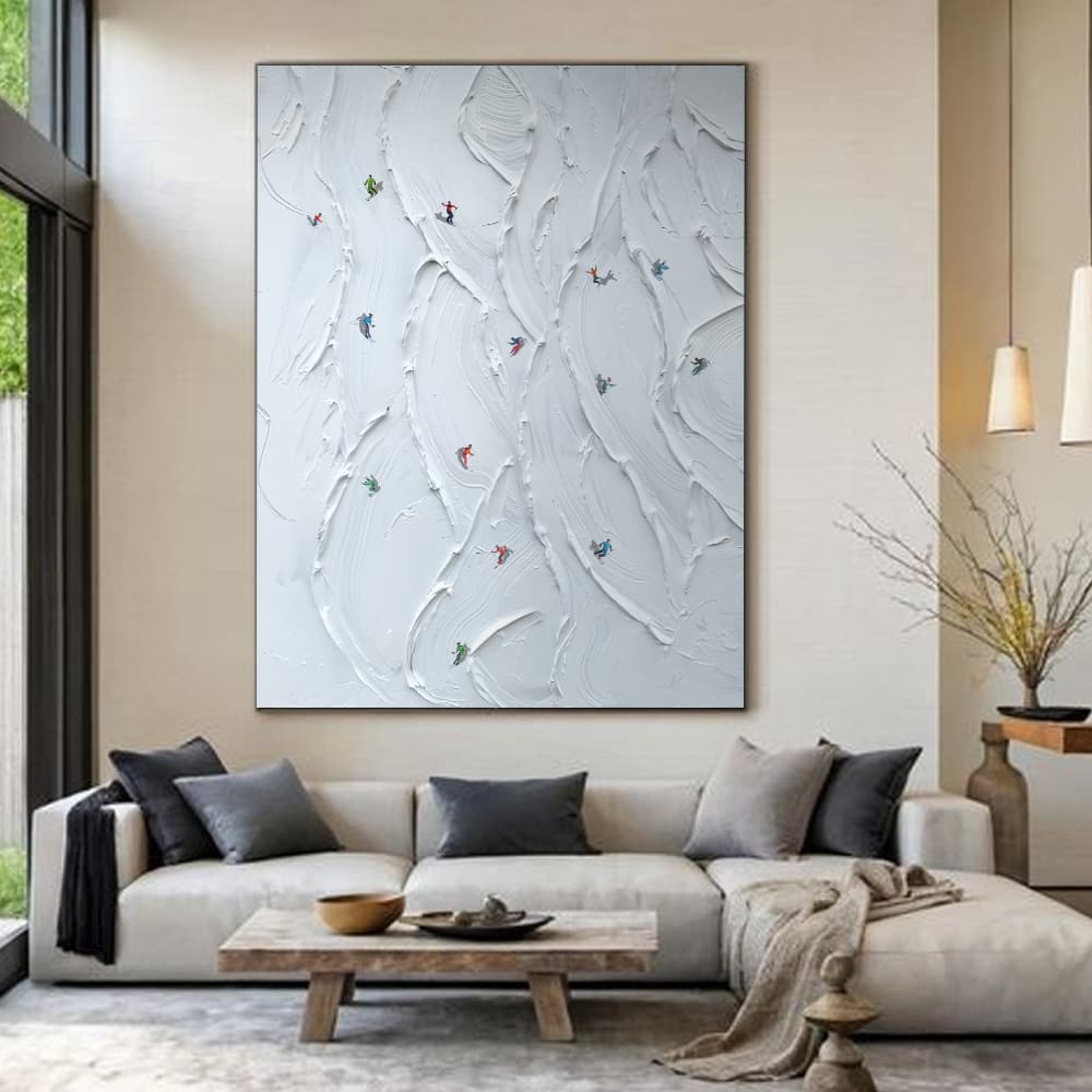 MINIMALIST ART "SERPENTINE BALLET"