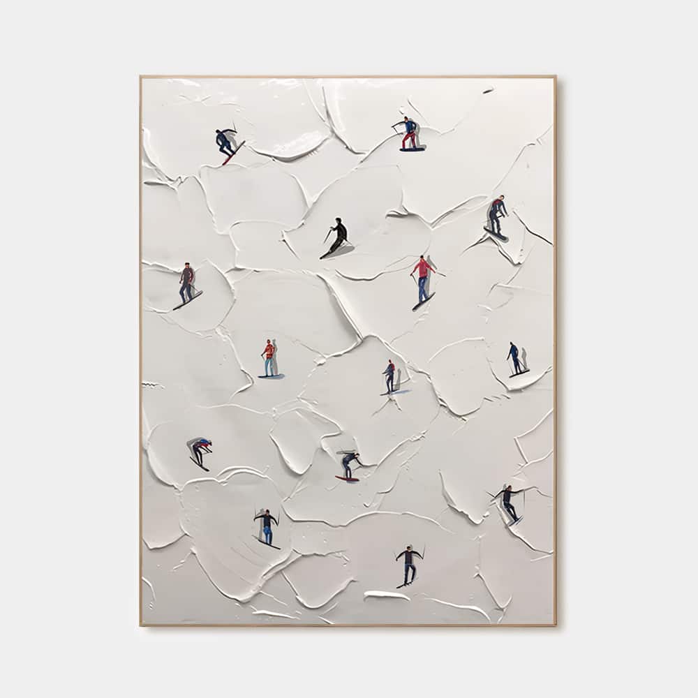 MINIMALIST ART "MOGUL MADNESS"