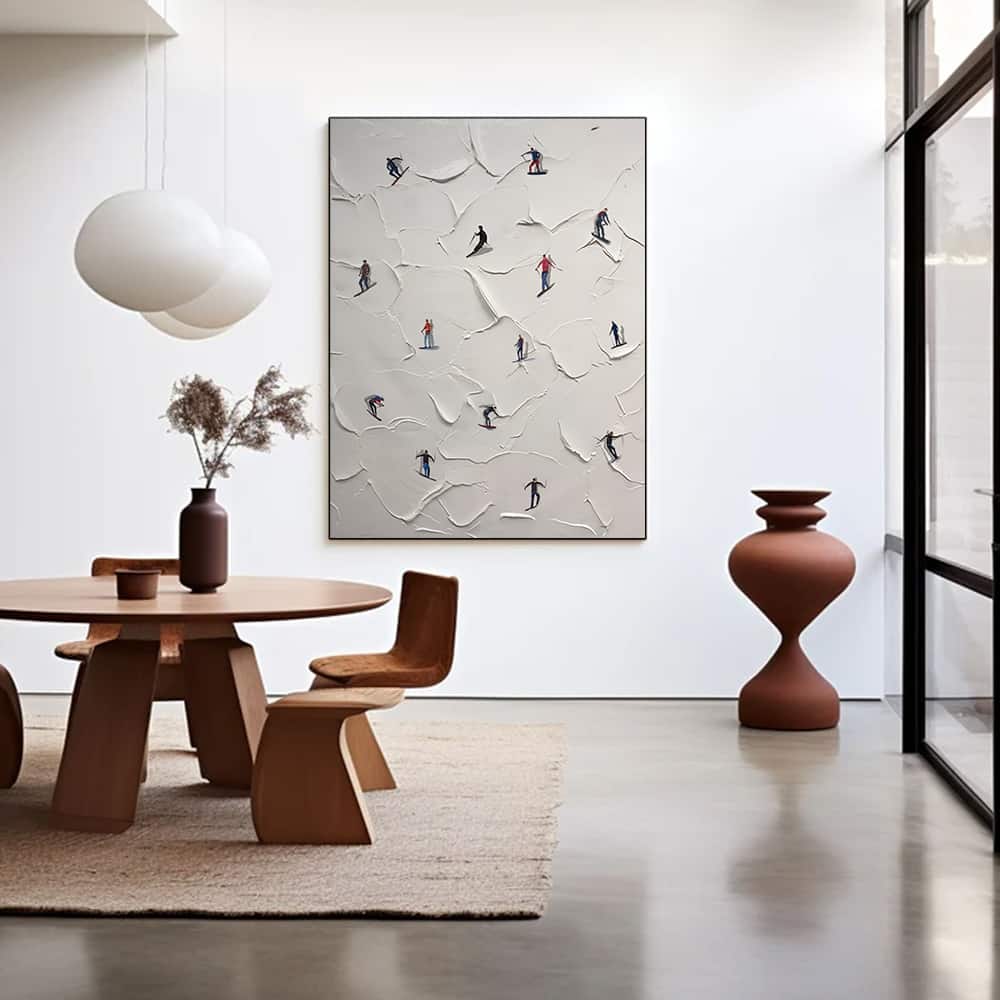 MINIMALIST ART "MOGUL MADNESS"