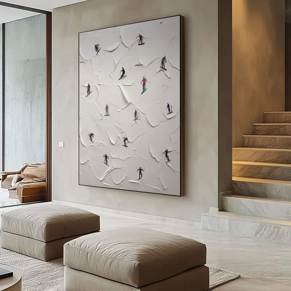 MINIMALIST ART "MOGUL MADNESS"