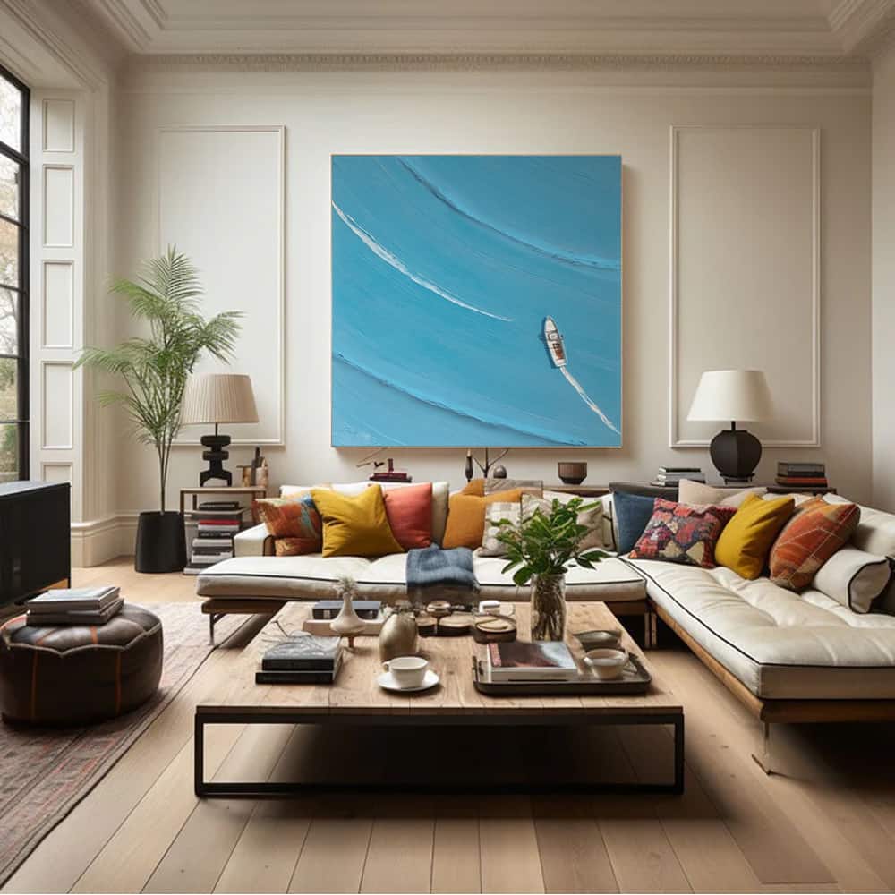 MINIMALIST ART "OCEAN ARC"