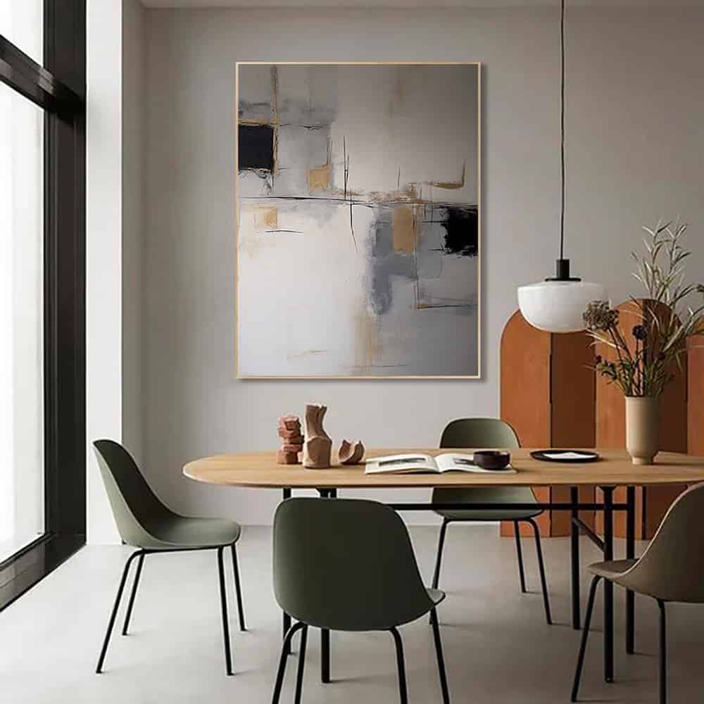 MINIMALIST ART "QUIET HARBOR"