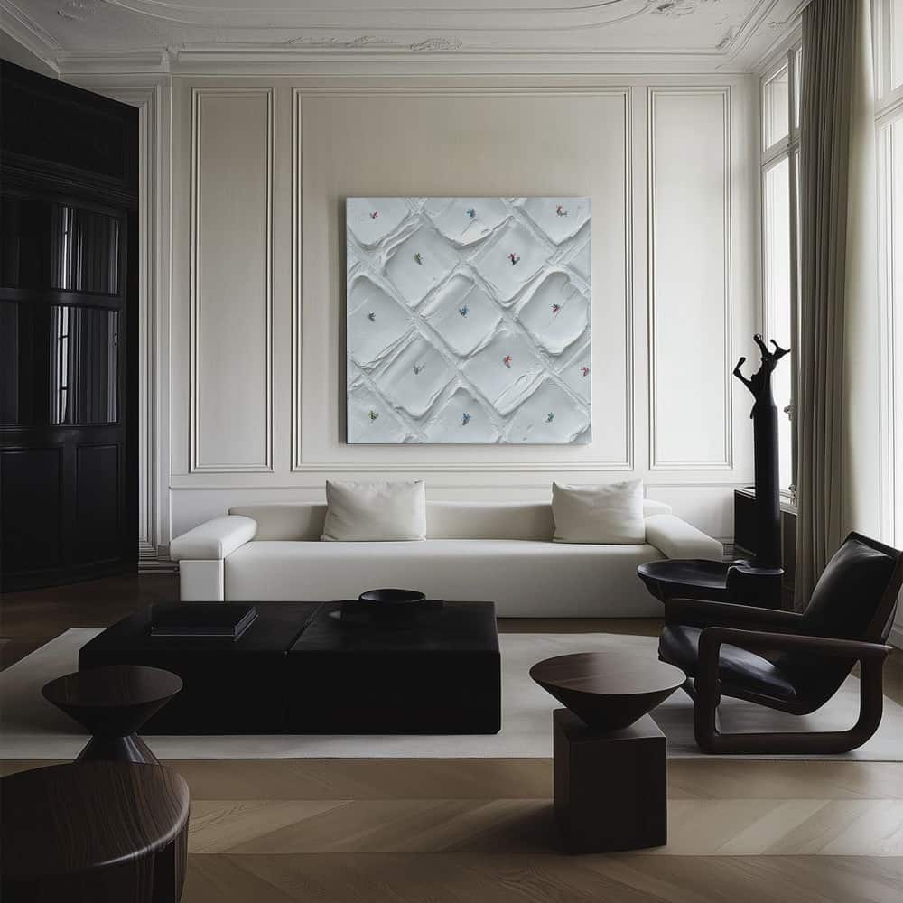 MINIMALIST ART "QUILTED RUNS"
