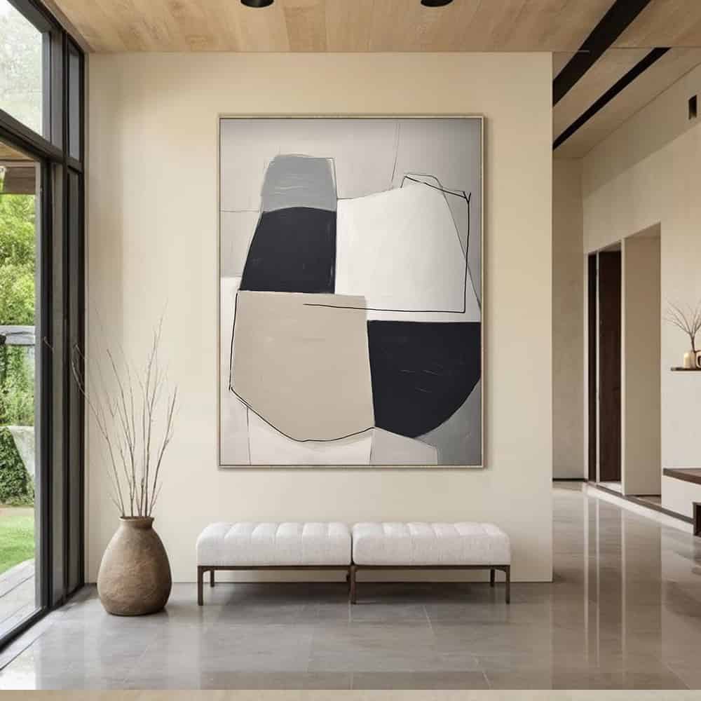 MINIMALIST ART "SCHEMATIC BALANCE"