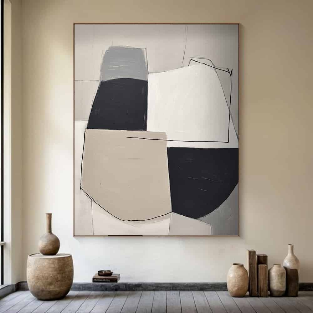 MINIMALIST ART "SCHEMATIC BALANCE"