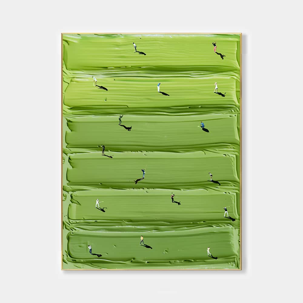 MINIMALIST ART "SURREAL FAIRWAYS"