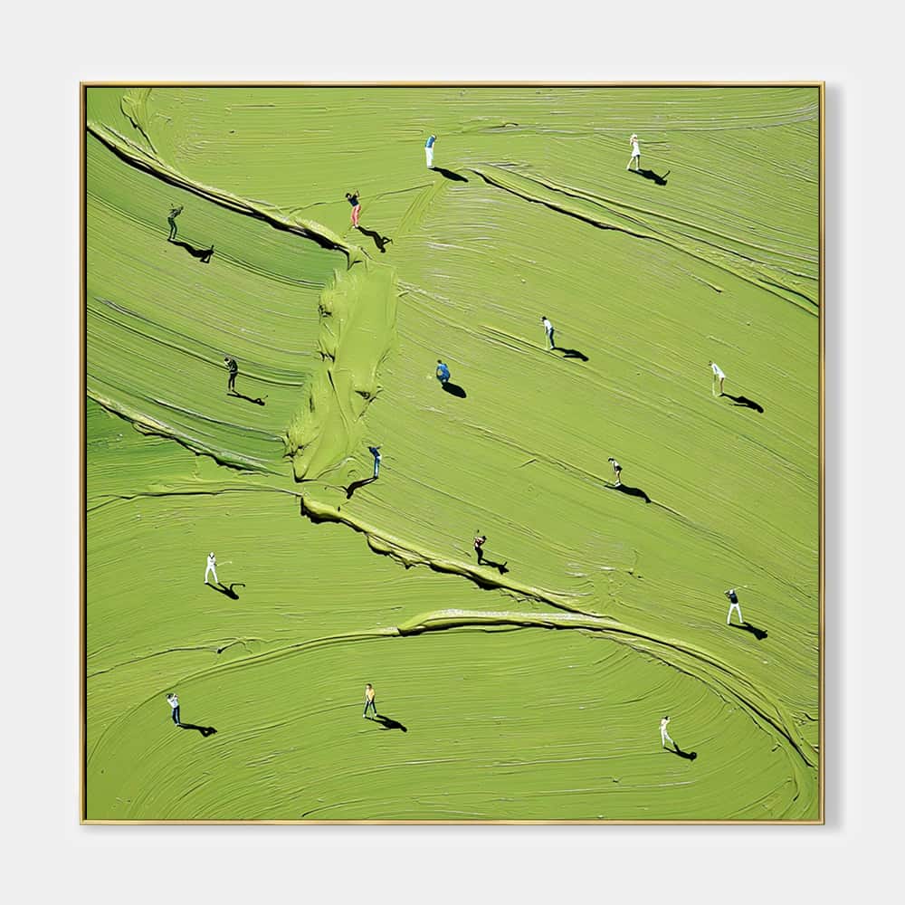 MINIMALIST ART "SURREAL LINKS"