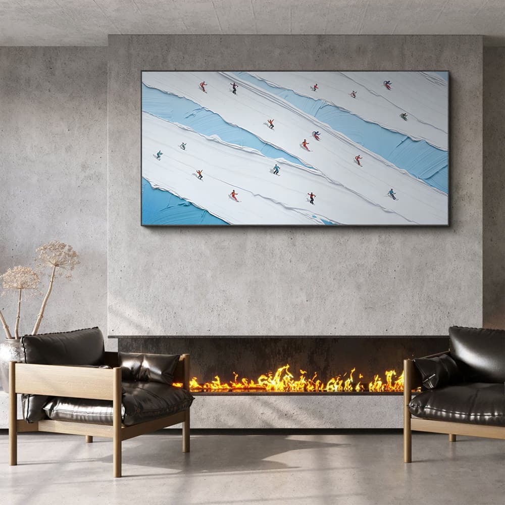 MINIMALIST ART "SURREAL SLOPES"