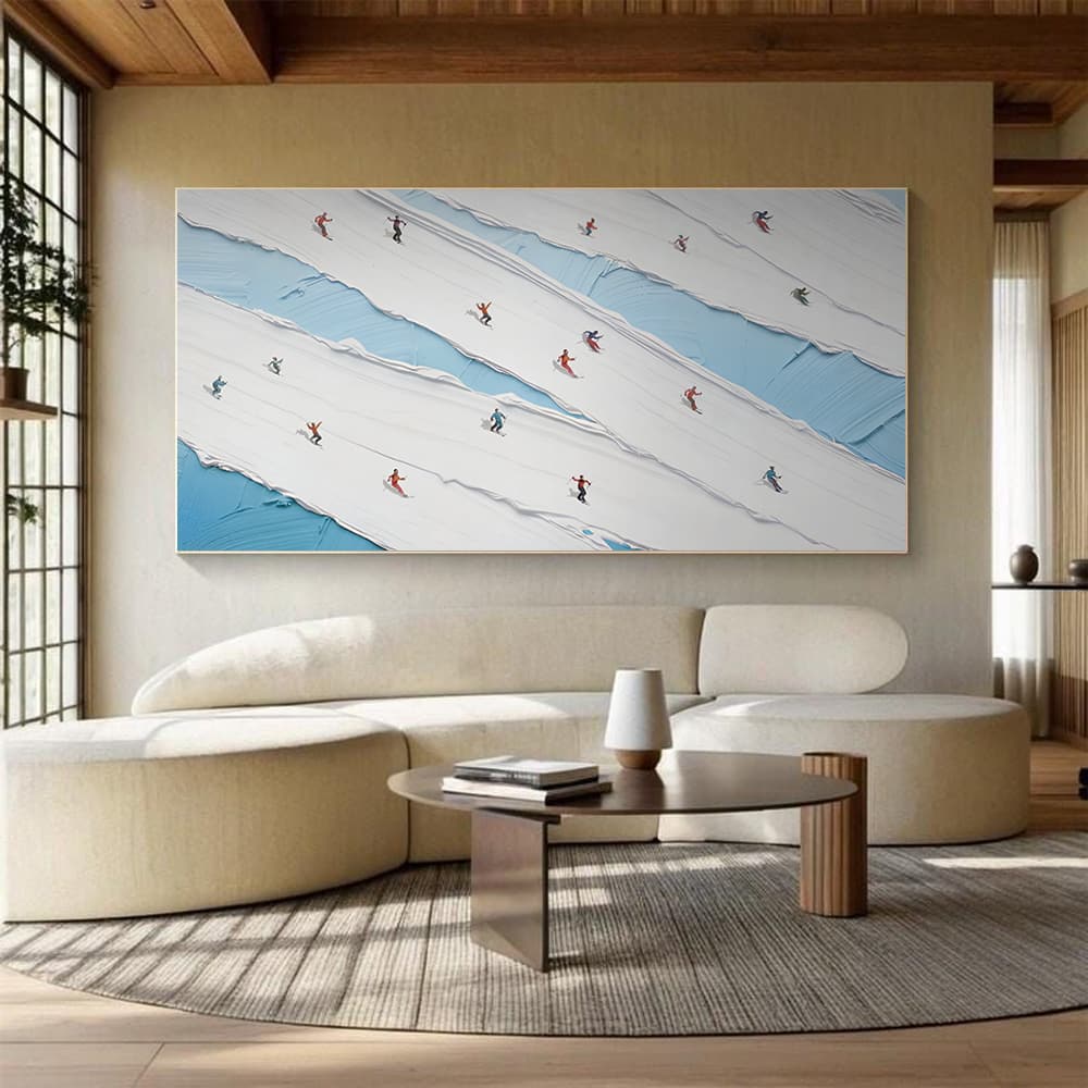 MINIMALIST ART "SURREAL SLOPES"