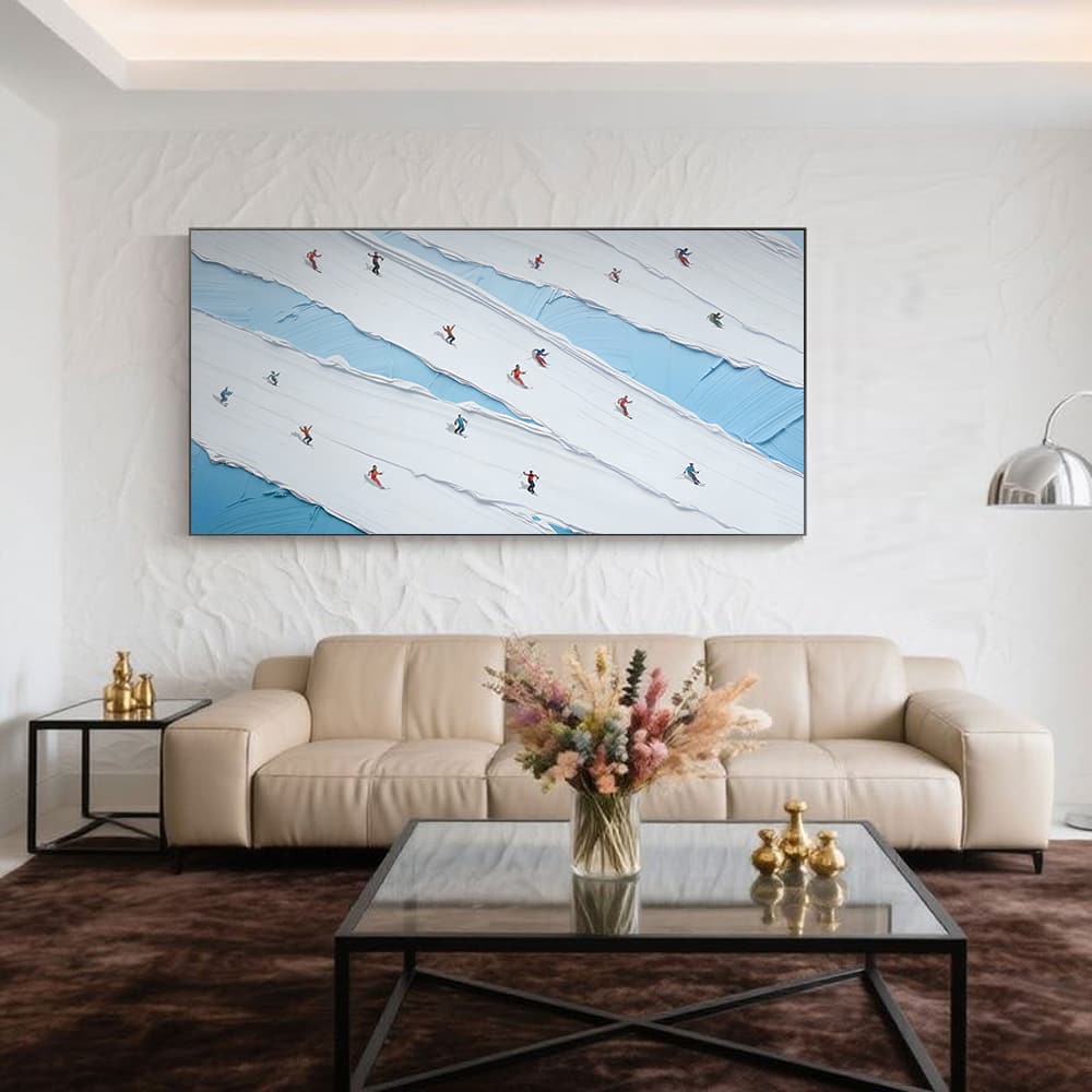 MINIMALIST ART "SURREAL SLOPES"