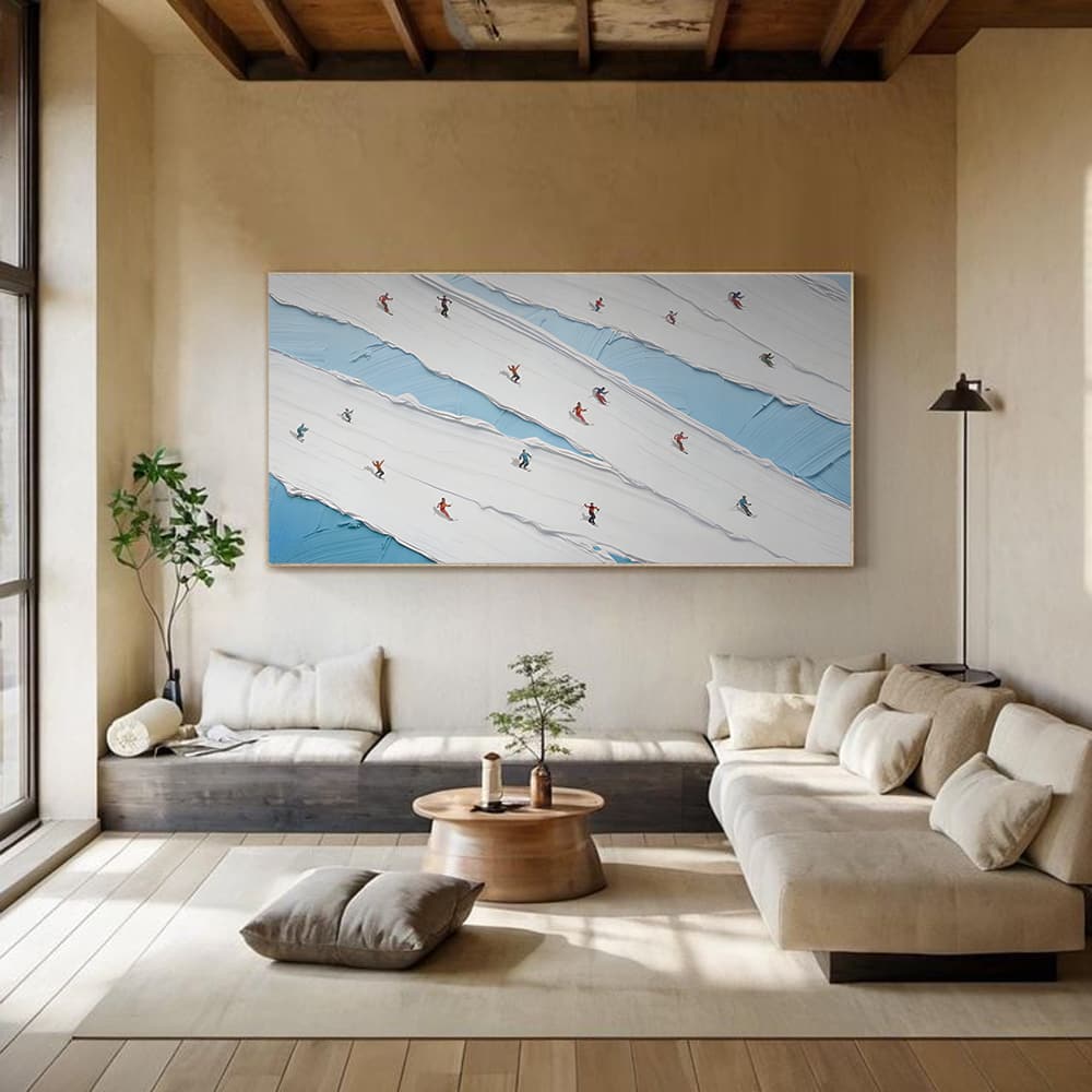 MINIMALIST ART "SURREAL SLOPES"
