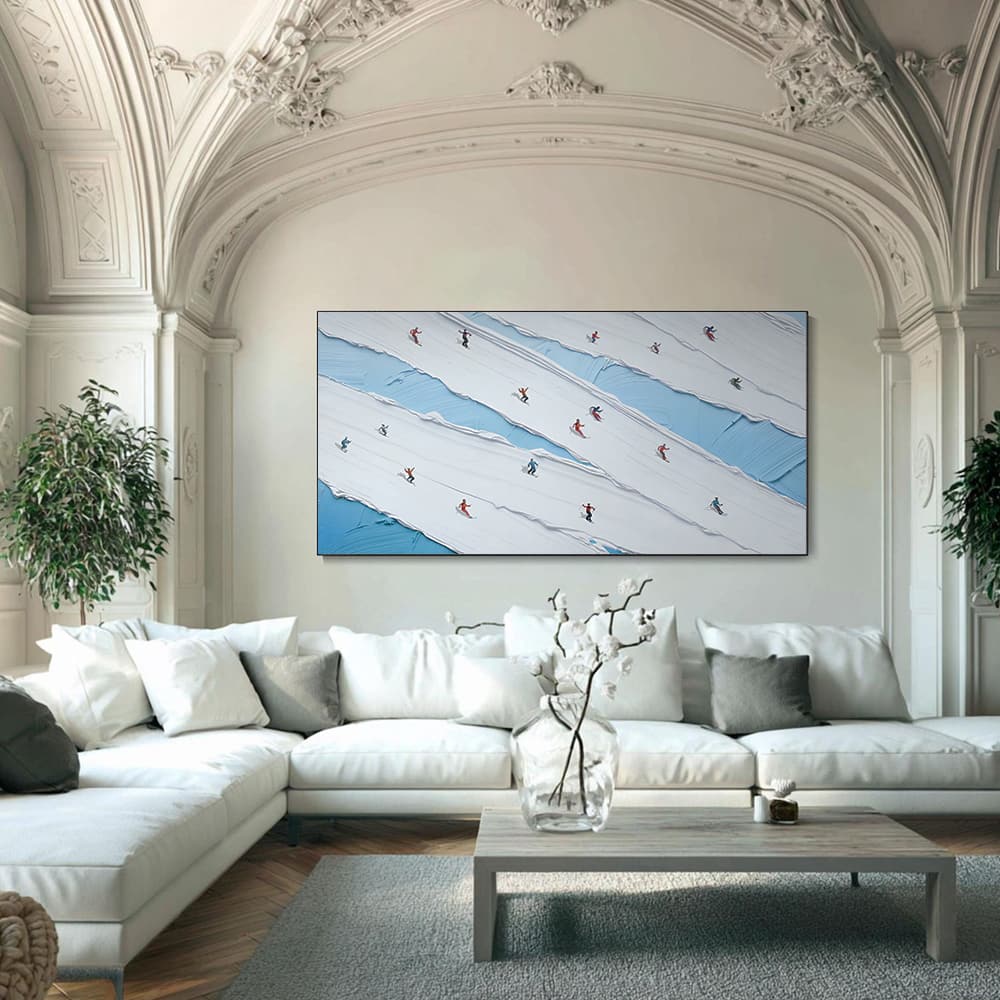 MINIMALIST ART "SURREAL SLOPES"
