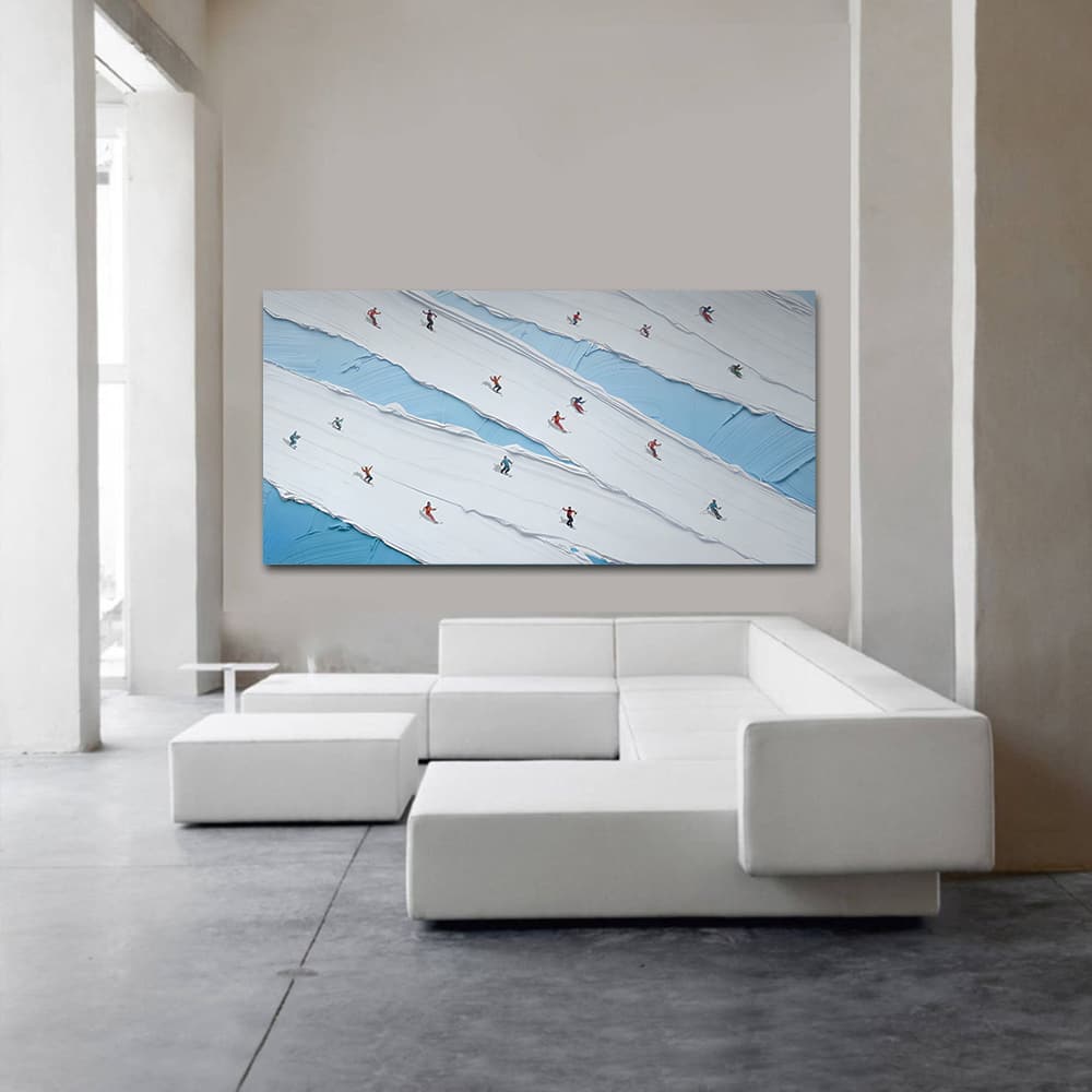 MINIMALIST ART "SURREAL SLOPES"