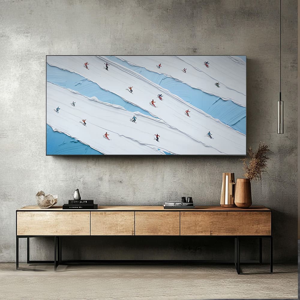 MINIMALIST ART "SURREAL SLOPES"
