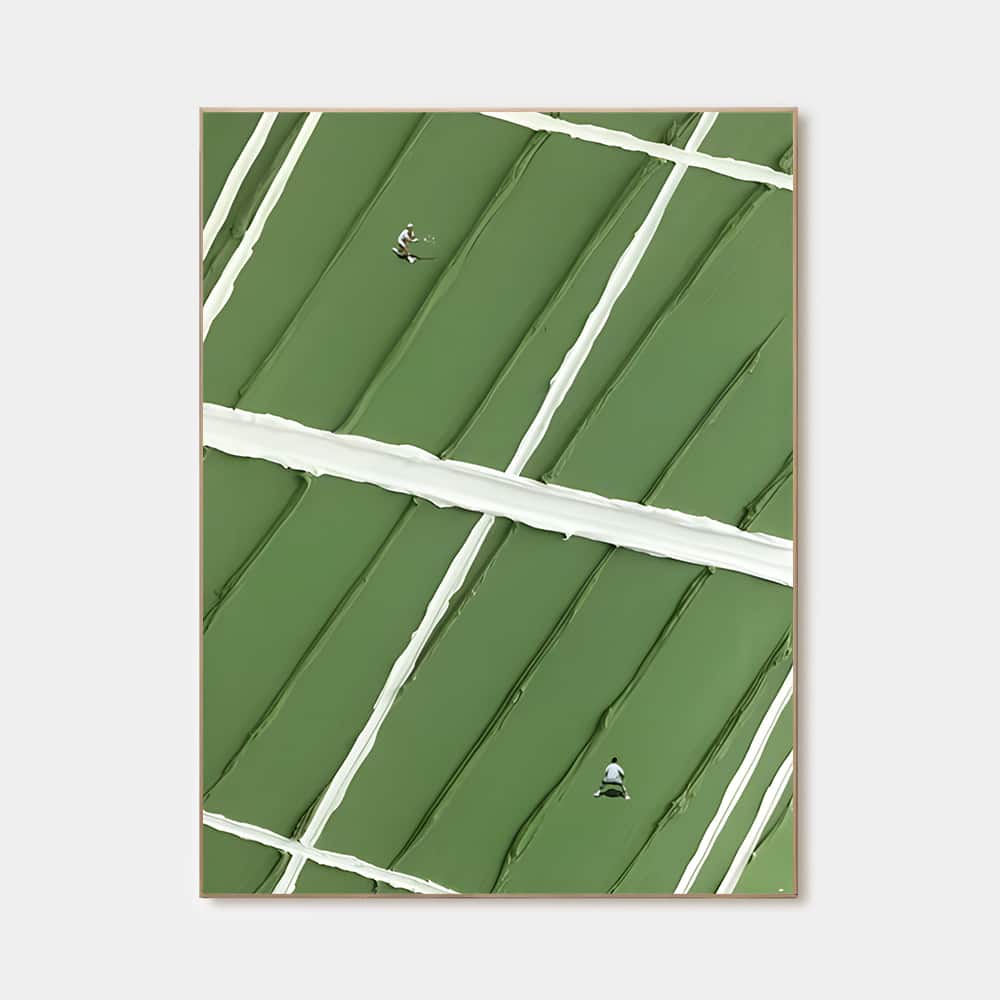 MINIMALIST ART "THE LONELY MATCH"