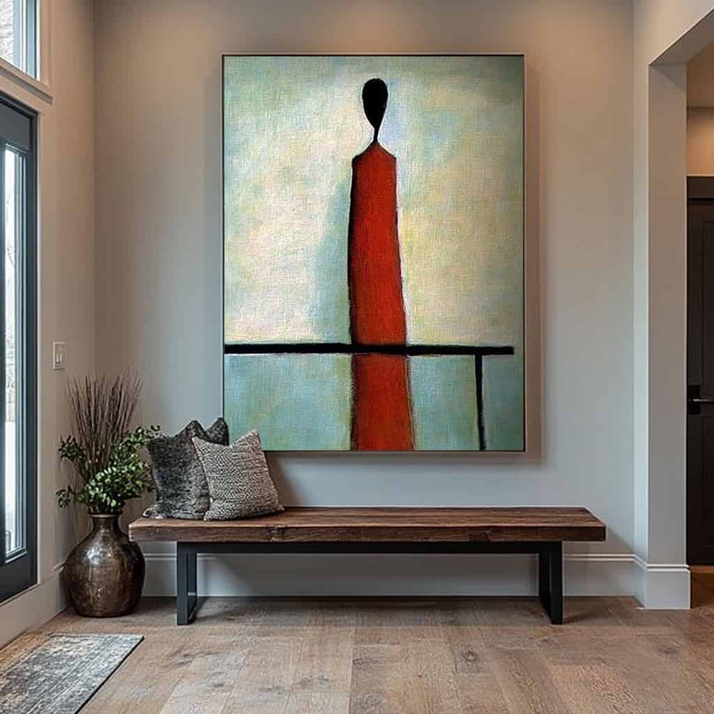 MINIMALIST ART "THE WATCHER"