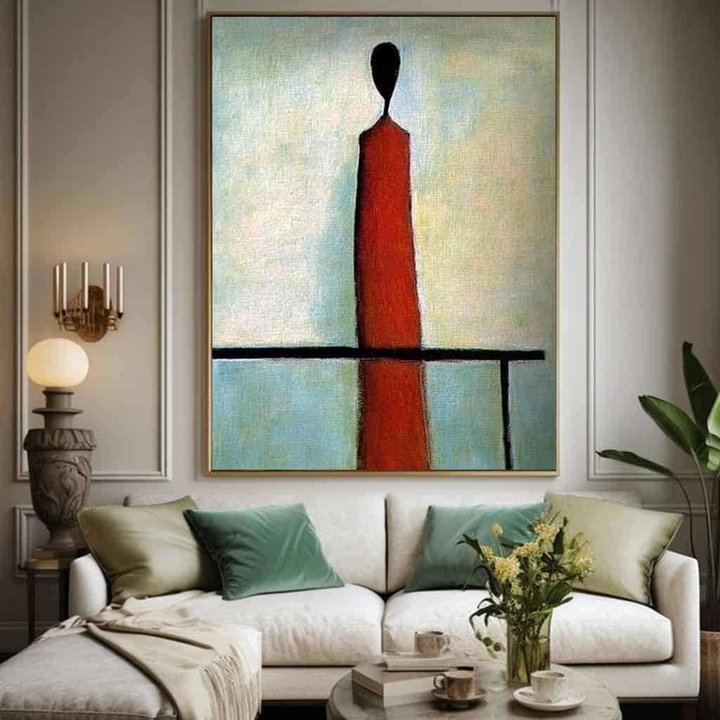 MINIMALIST ART "THE WATCHER"