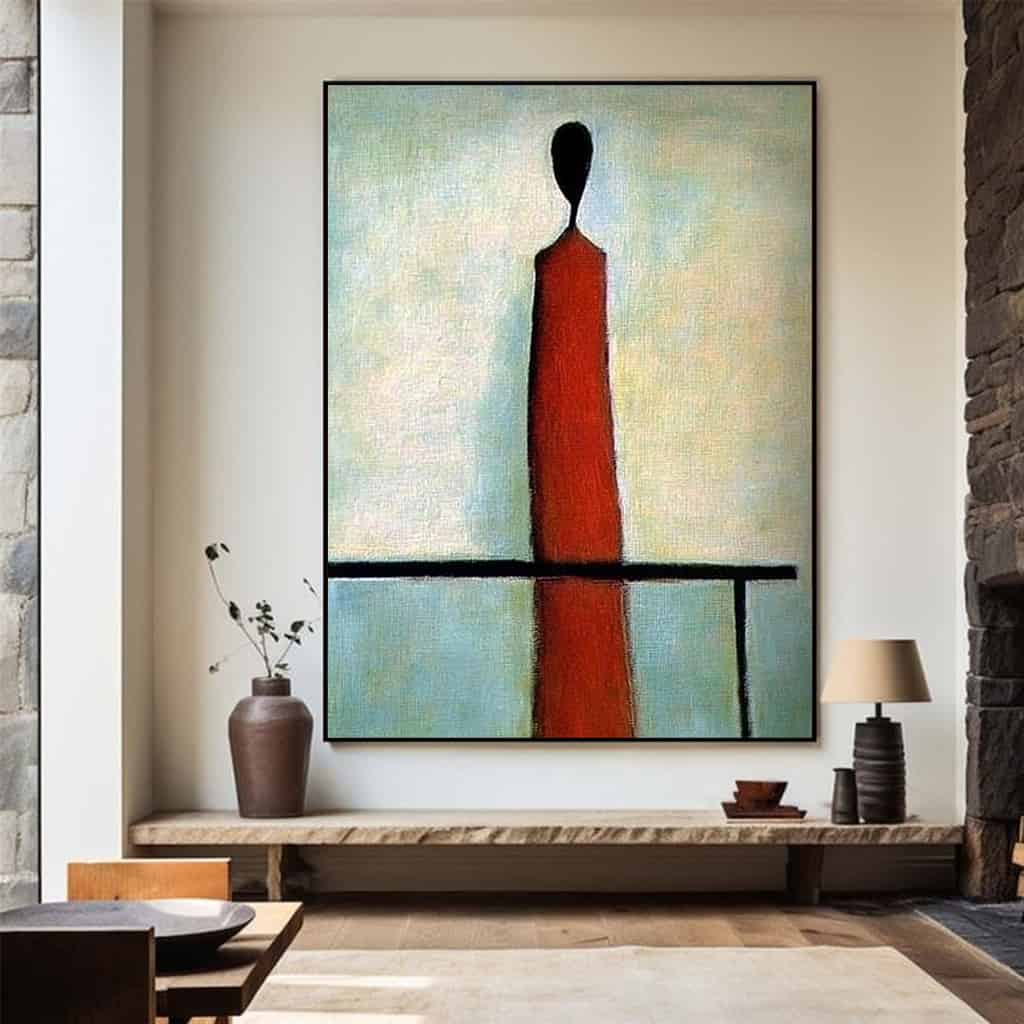 MINIMALIST ART "THE WATCHER"