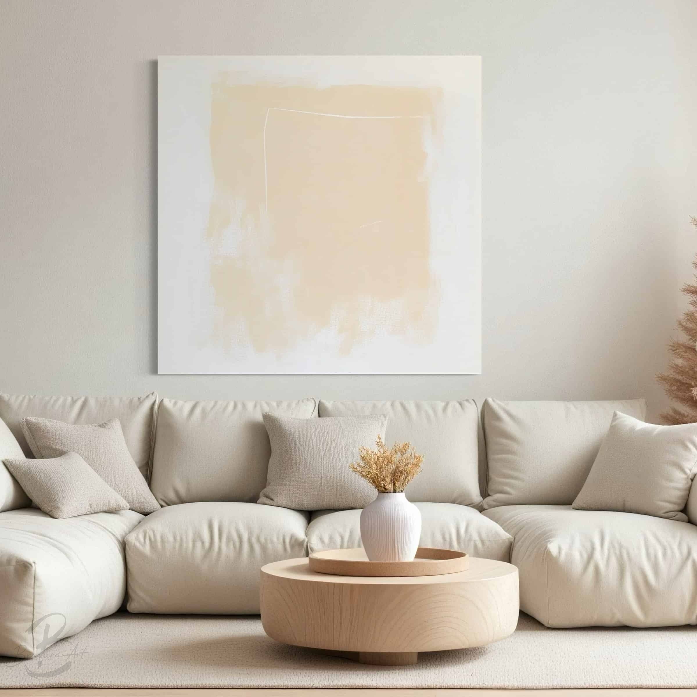 MINIMALIST ART "NUDE EMBRACE"