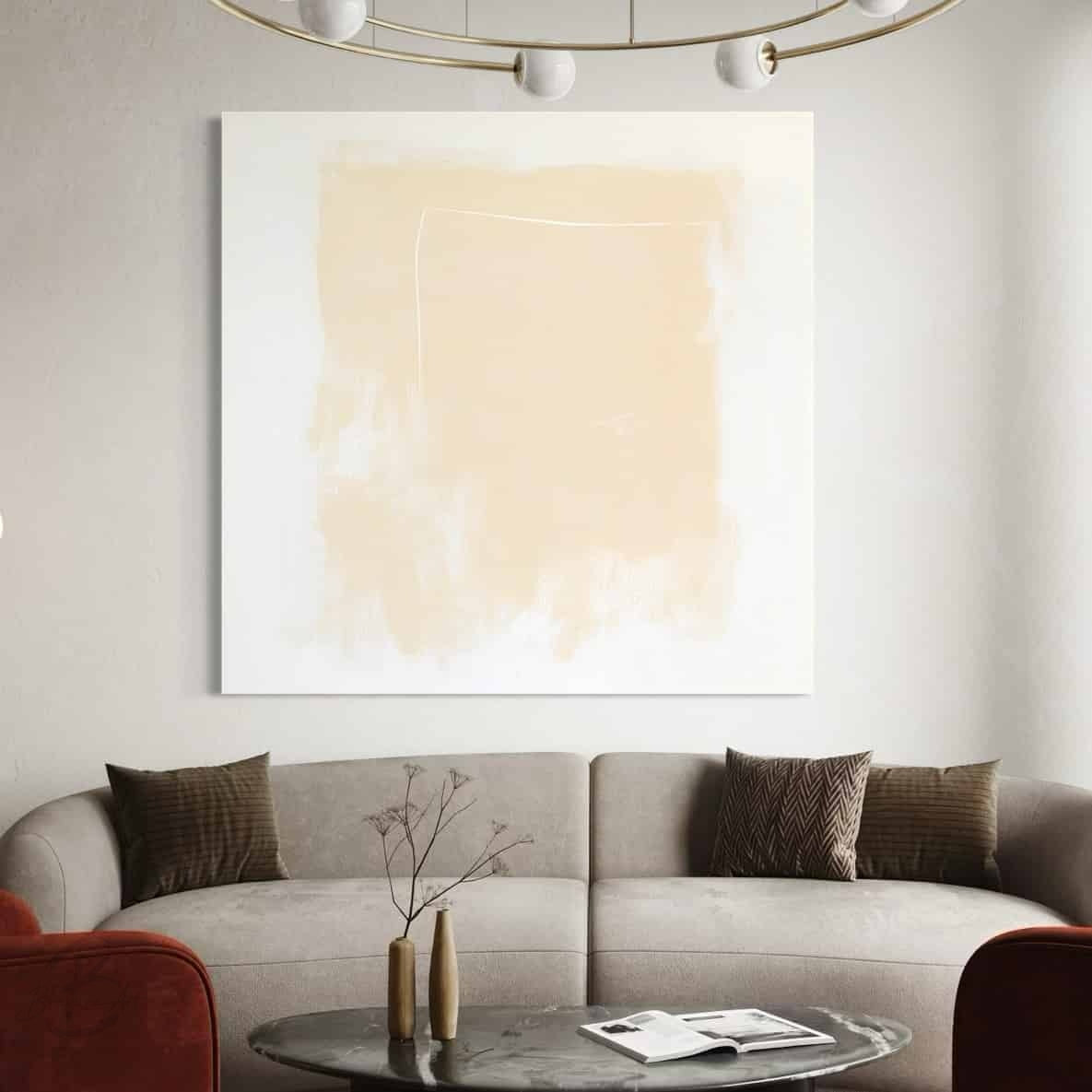 MINIMALIST ART "NUDE EMBRACE"