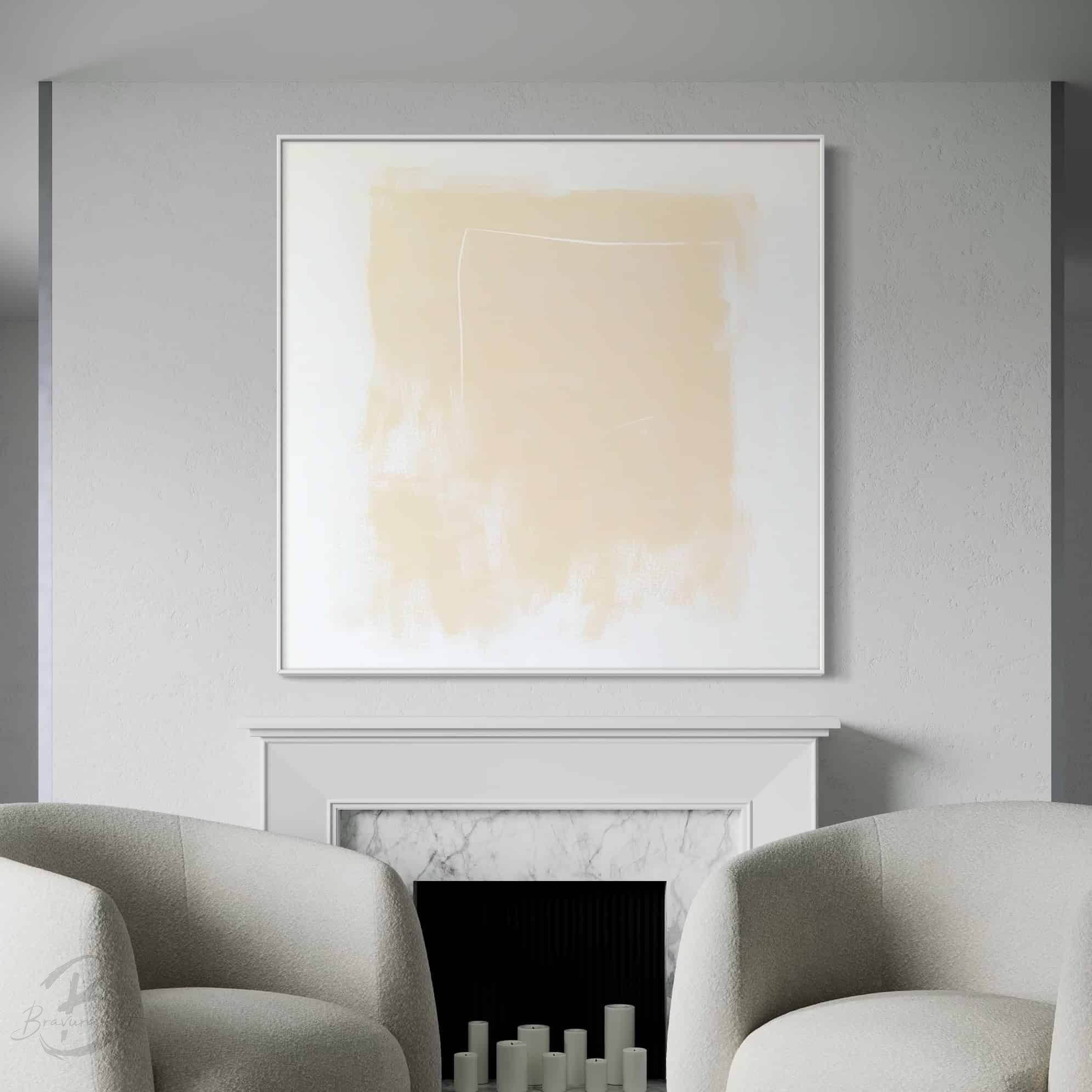 MINIMALIST ART "NUDE EMBRACE"